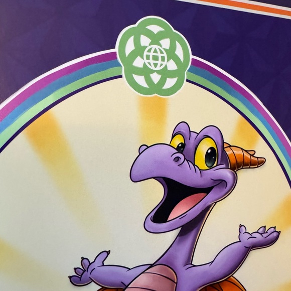 Disney Figment Imagination Institute EPCOT Framed & Matted Art Print - Picture 3 of 5